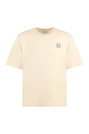 Cotton crew-neck T-shirt-0